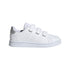 Sneakers grigie con strisce traforate adidas Advantage, Brand, SKU s344000078, Immagine 0